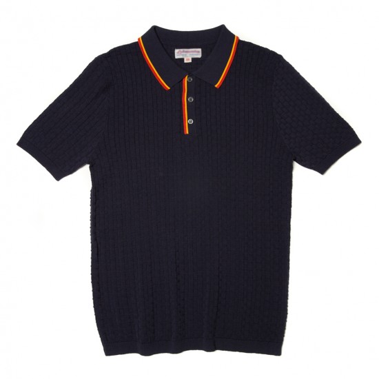 Men's black casual polo shirt HE1607-04-03 Men's black casual polo shirt HE1607-04-03